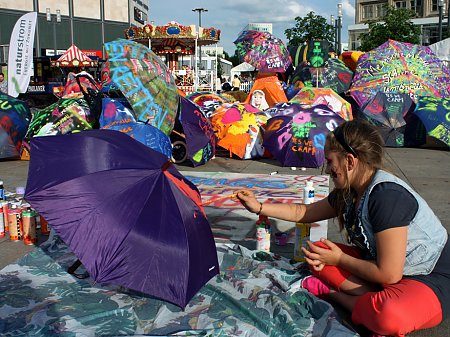 Umbrella Peace Art