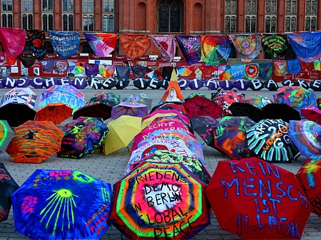 Umbrella Peace Art