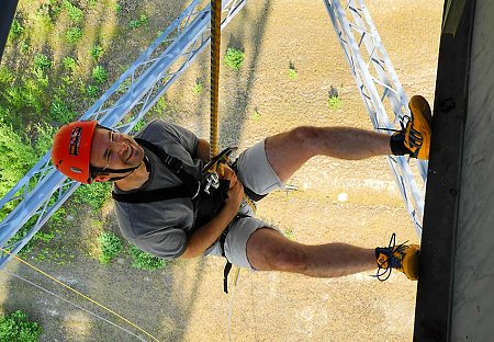 F60-Lichterfeld Abseilen, © Prima Abenteuer